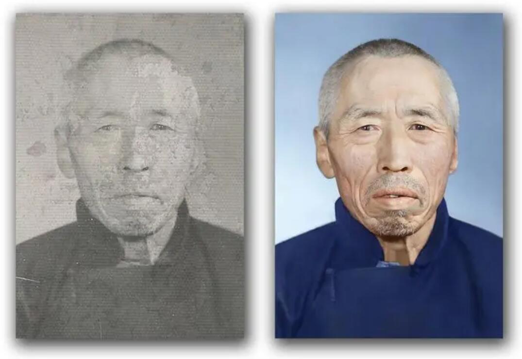 新兴镇破损照片修复-56